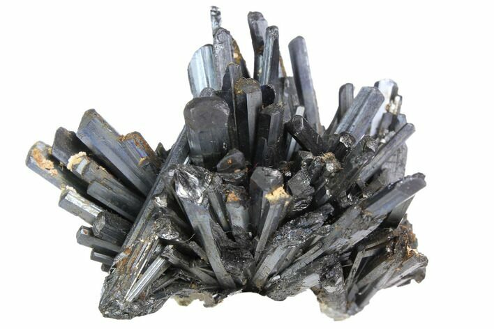Antimonite (Stibnite) Crystal Cluster - Romania #92517